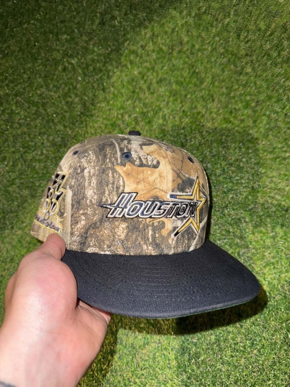 New Era Houston Astros 45th Anniversary Size 7 1/2 Realtree Camo Hat